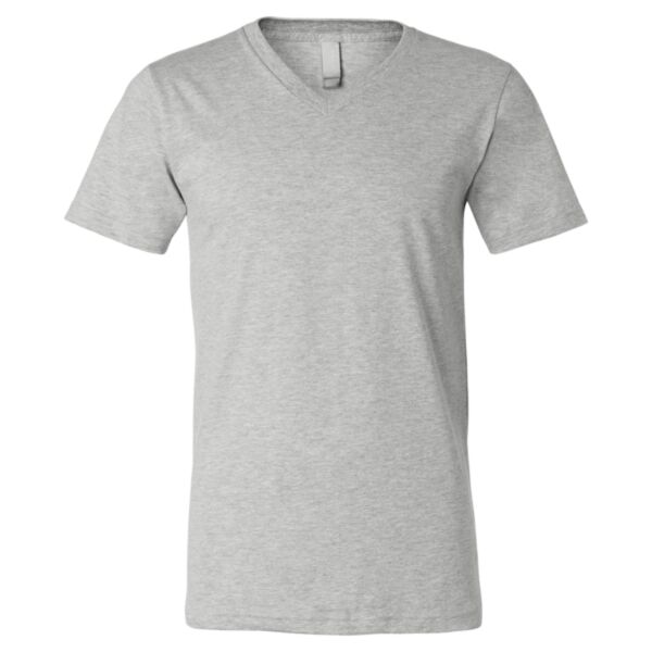 Unisex Heather CVC V-Neck Tee Vignette