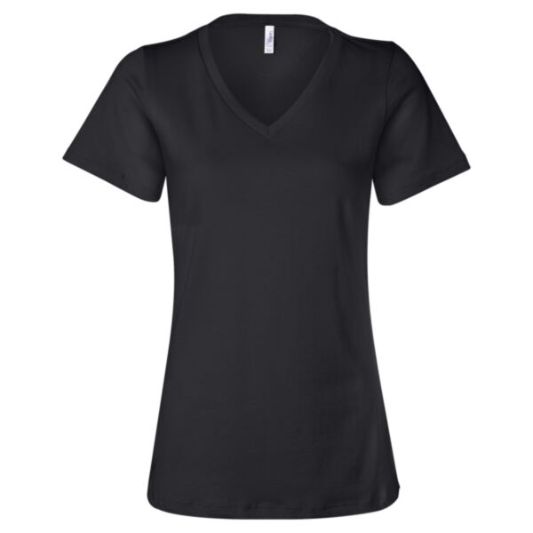 Women’s Relaxed Jersey V-Neck Tee Vignette