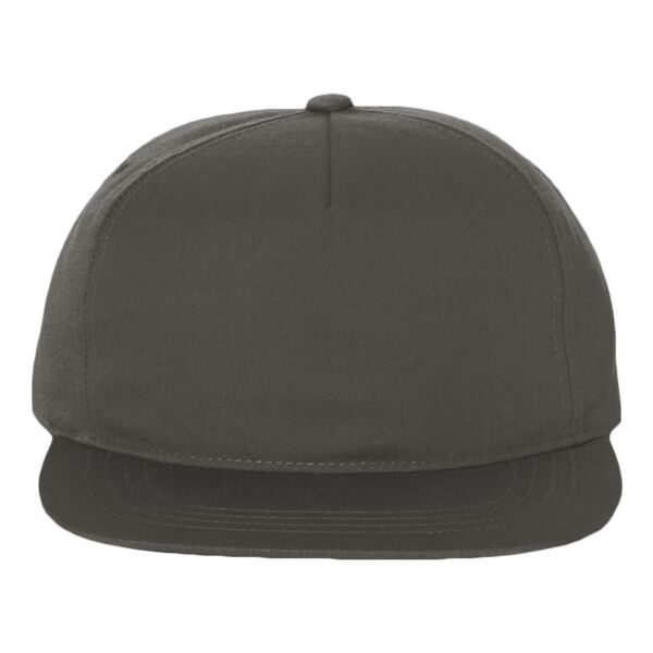 Lightly-Structured Five-Panel Snapback Cap Vignette